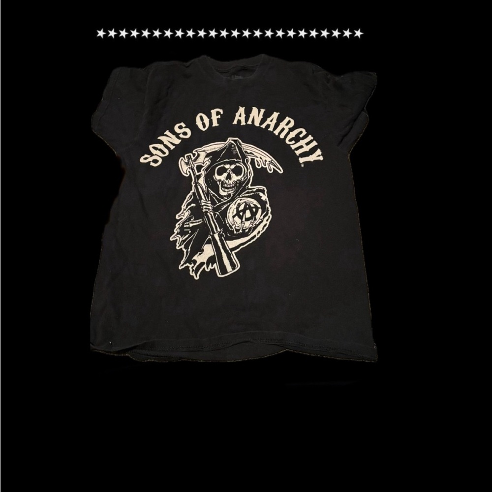 Sons of Anarchy Black Short Sleeve Tee